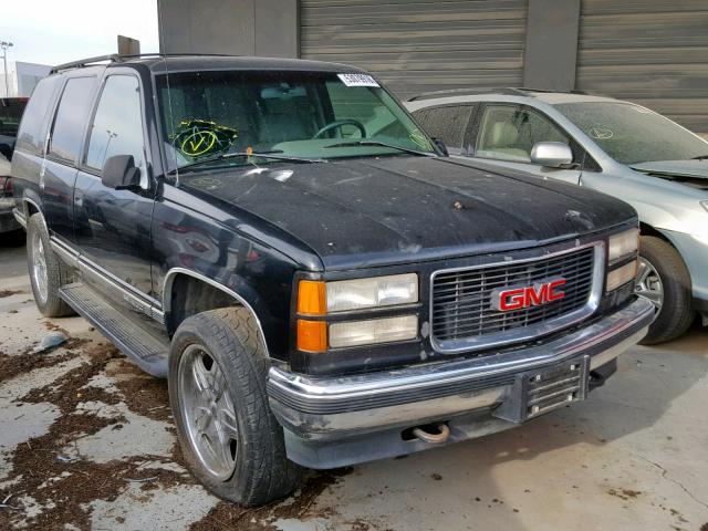 1GKEK13R8TJ751589 - 1996 GMC YUKON BLACK photo 1