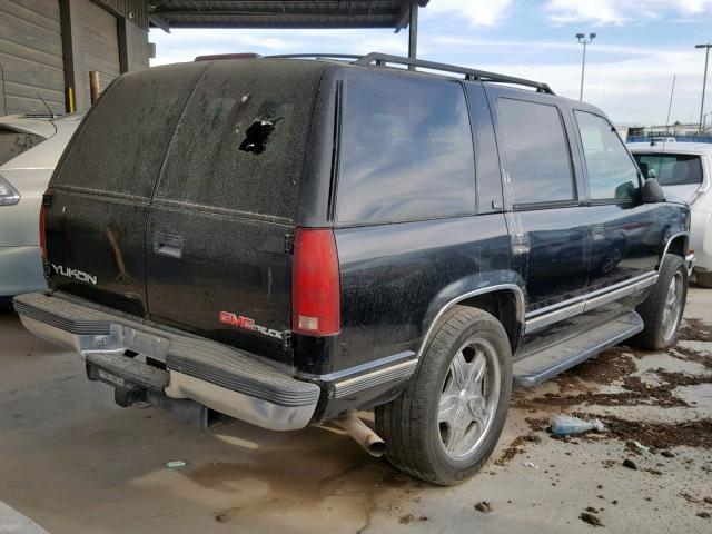 1GKEK13R8TJ751589 - 1996 GMC YUKON BLACK photo 4