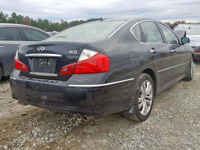 JN1CY0AP0AM911220 - 2010 INFINITI M35 BASE BLACK photo 4