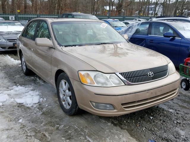 4T1BF28B41U157545 - 2001 TOYOTA AVALON XL GOLD photo 1