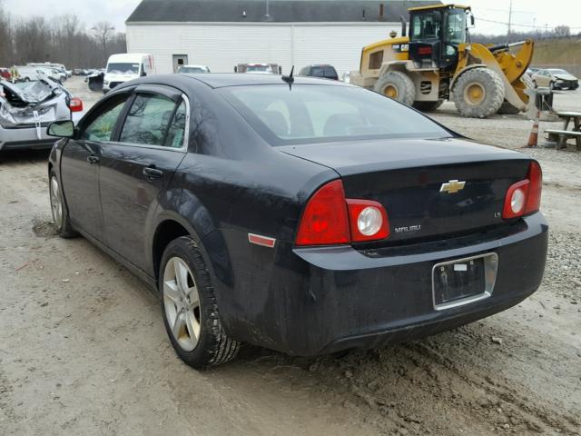 1G1ZG57B394173114 - 2009 CHEVROLET MALIBU LS 黑色 照片 3