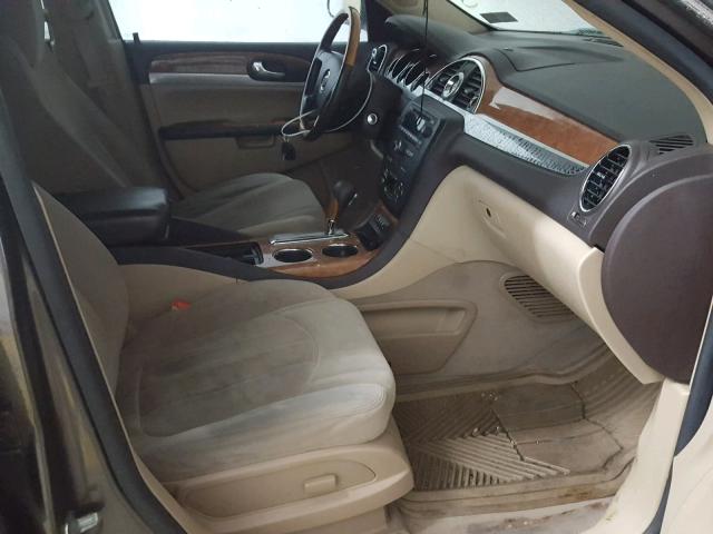 5GAEV13D19J195420 - 2009 BUICK ENCLAVE CX BROWN photo 5