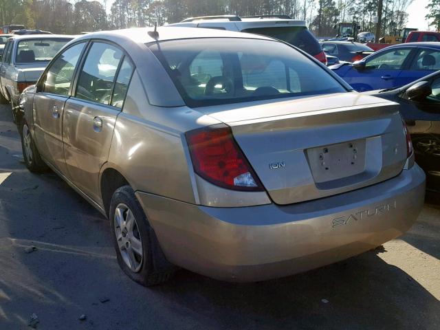 1G8AJ55F36Z180763 - 2006 SATURN ION LEVEL GOLD photo 3