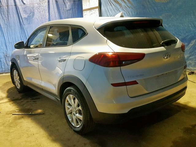 KM8J2CA43KU917071 - 2019 HYUNDAI TUCSON SE SILVER photo 3