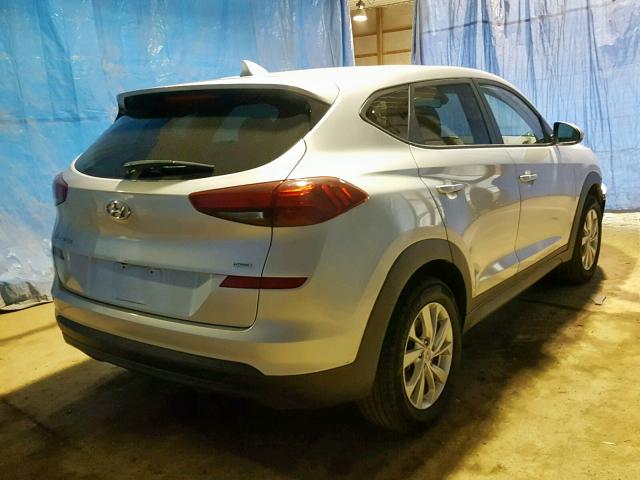 KM8J2CA43KU917071 - 2019 HYUNDAI TUCSON SE SILVER photo 4