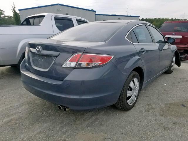 1YVHZ8BH6B5M16273 - 2011 MAZDA 6 I GRAY photo 4