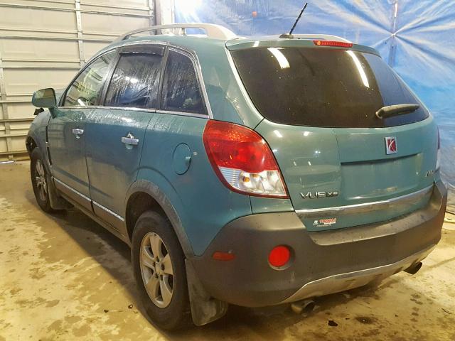 3GSDL43N88S661906 - 2008 SATURN VUE XE GREEN photo 3