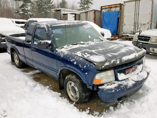 1GTCS1953Y8212318 - 2000 GMC SONOMA BLUE photo 1