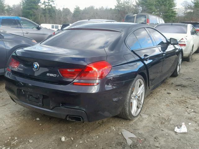 WBA6B4C59FD761305 - 2015 BMW 650 XI BLACK photo 4