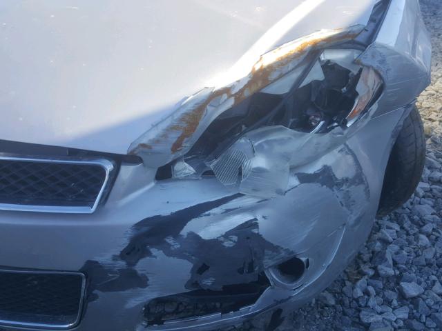 2G1WD58C369416903 - 2006 CHEVROLET IMPALA SUP Күміс фото 9