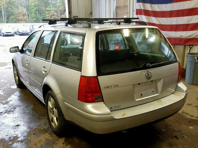 WVWSL61J64W062595 - 2004 VOLKSWAGEN JETTA GLS SILVER photo 3