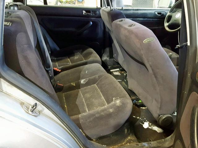 WVWSL61J64W062595 - 2004 VOLKSWAGEN JETTA GLS SILVER photo 6