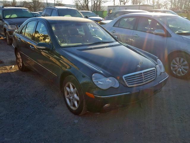 WDBRF61J23E010518 - 2003 MERCEDES-BENZ C 240 GREEN photo 1