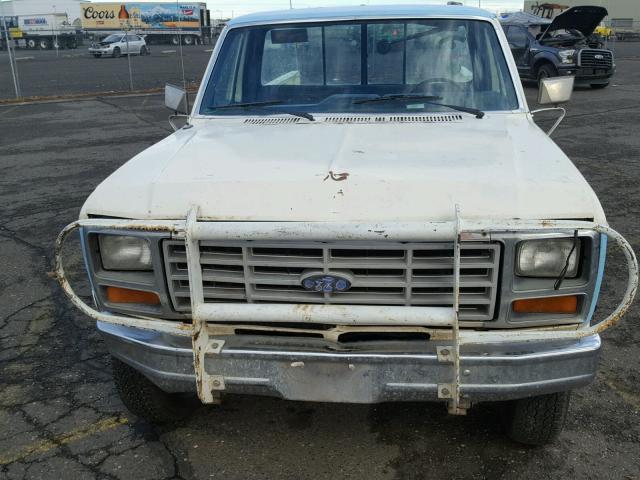1FTHF2615DPA23235 - 1983 FORD F250 BLUE photo 7