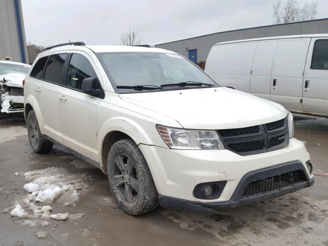 3D4PH1FG5BT562499 - 2011 DODGE JOURNEY MA WHITE photo 1