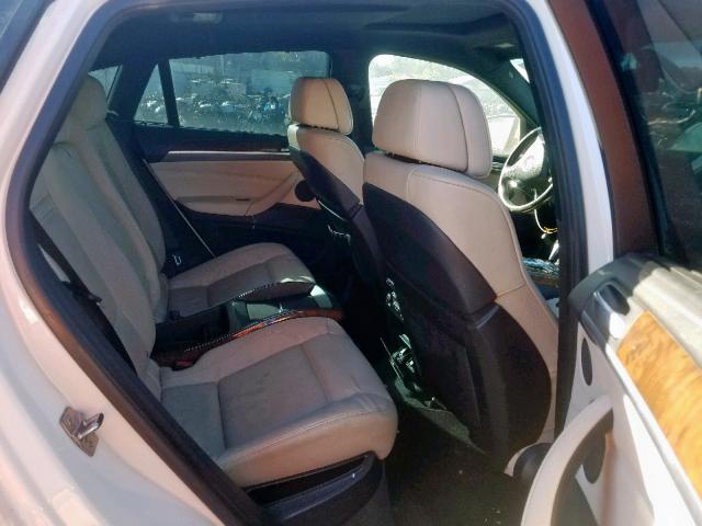 5UXFG8C52BLZ95795 - 2011 BMW X6 XDRIVE5 Biały zdjęcie 6