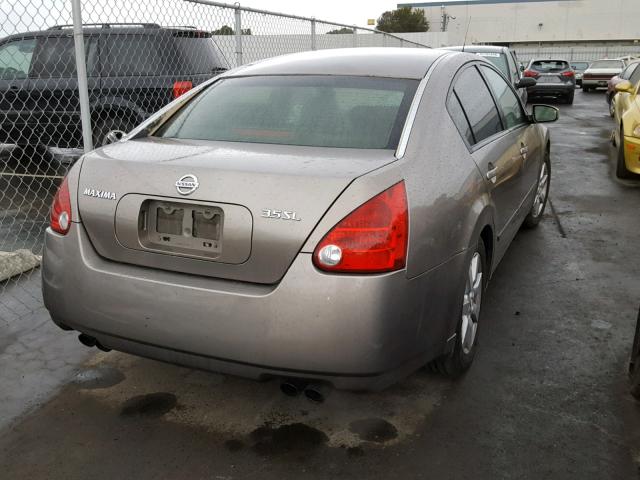 1N4BA41E36C830766 - 2006 NISSAN MAXIMA SE TAN photo 4