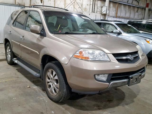 2HNYD18843H516590 - 2003 ACURA MDX TOURIN GOLD photo 1