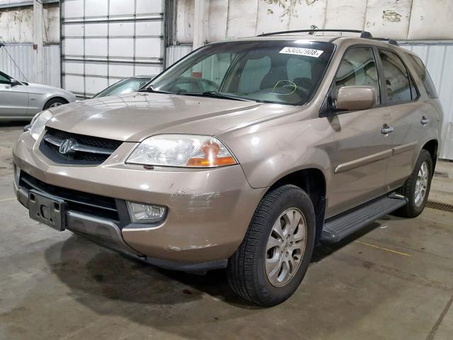 2HNYD18843H516590 - 2003 ACURA MDX TOURIN GOLD photo 2