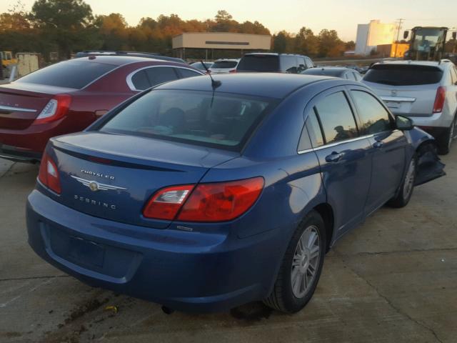 1C3LC56B19N553416 - 2009 CHRYSLER SEBRING TO BLUE photo 4