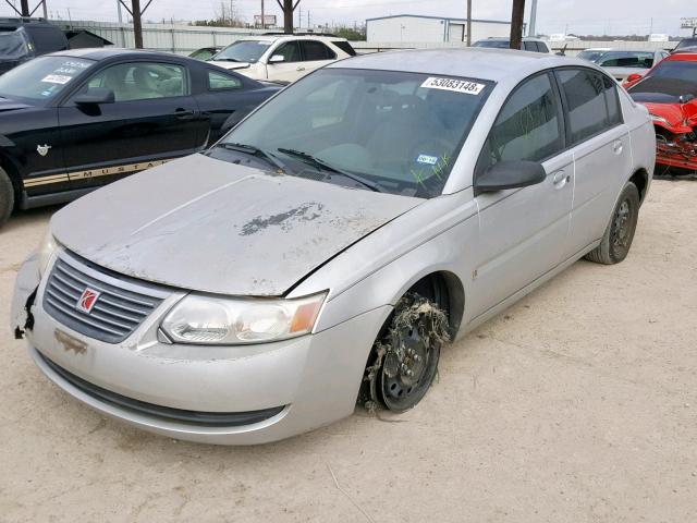 1G8AJ55F77Z144141 - 2007 SATURN ION LEVEL SILVER photo 2