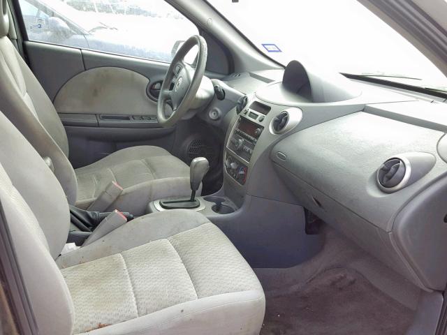 1G8AJ55F77Z144141 - 2007 SATURN ION LEVEL SILVER photo 5