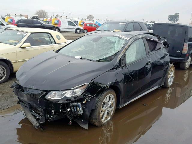 1G1RD6S54HU108531 - 2017 CHEVROLET VOLT PREMI BLACK photo 2