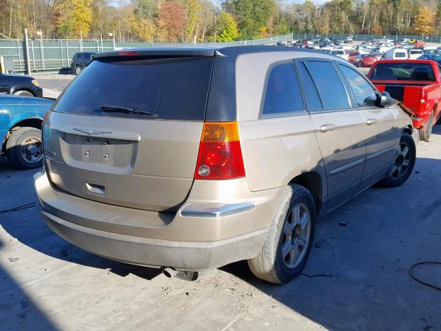 2C8GM68434R358622 - 2004 CHRYSLER PACIFICA GOLD photo 4