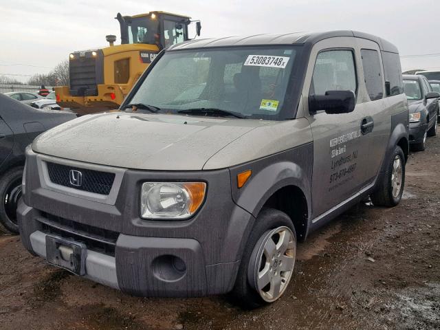 5J6YH28533L044529 - 2003 HONDA ELEMENT EX BROWN photo 2