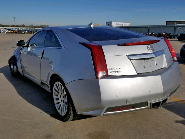 1G6DJ1E39C0158741 - 2012 CADILLAC CTS PERFOR SILVER photo 3