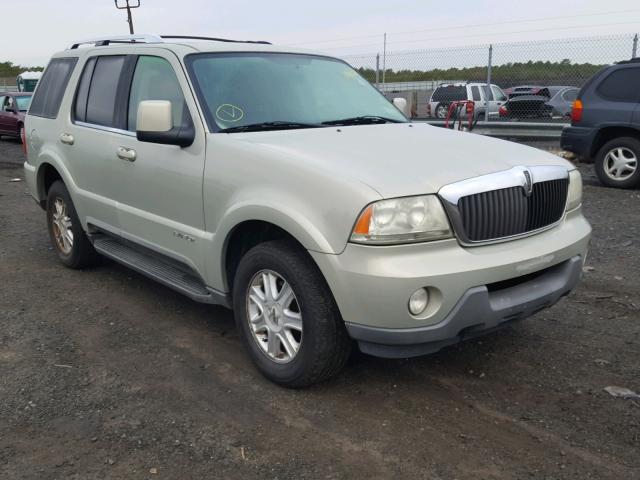 5LMEU88HX3ZJ47681 - 2003 LINCOLN AVIATOR 金色 照片 1