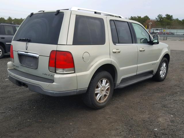 5LMEU88HX3ZJ47681 - 2003 LINCOLN AVIATOR 金色 照片 4