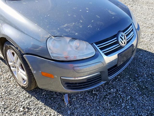 3VWEG71K67M062520 - 2007 VOLKSWAGEN JETTA WOLF CHARCOAL photo 9