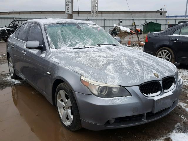 WBANF73537CU28333 - 2007 BMW 530 XI GRAY photo 1