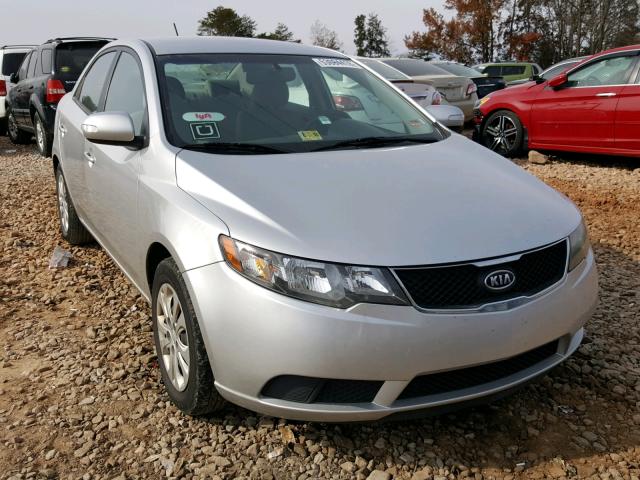 KNAFU4A25A5253094 - 2010 KIA FORTE EX SILVER photo 1