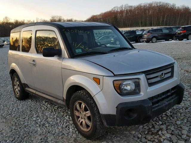 5J6YH28728L019677 - 2008 HONDA ELEMENT EX SILVER photo 1