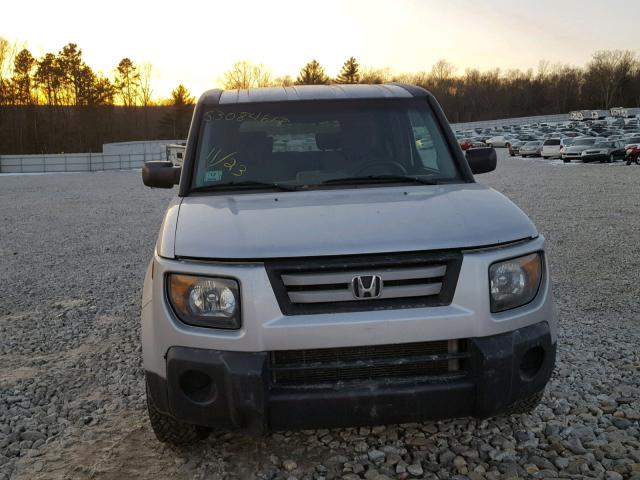 5J6YH28728L019677 - 2008 HONDA ELEMENT EX SILVER photo 9