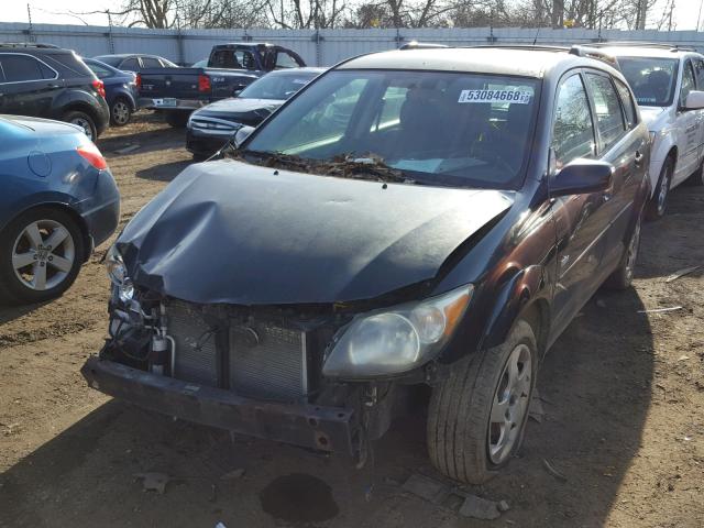 5Y2SL62833Z407221 - 2003 PONTIAC VIBE BLACK photo 2