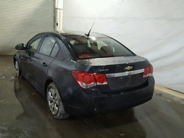 1G1PA5SG2E7401639 - 2014 CHEVROLET CRUZE LS BLACK photo 3