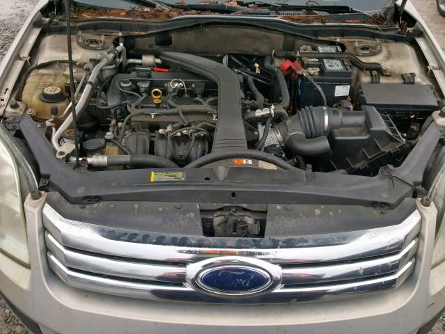 3FAHP06Z39R106773 - 2009 FORD FUSION S TAN photo 7