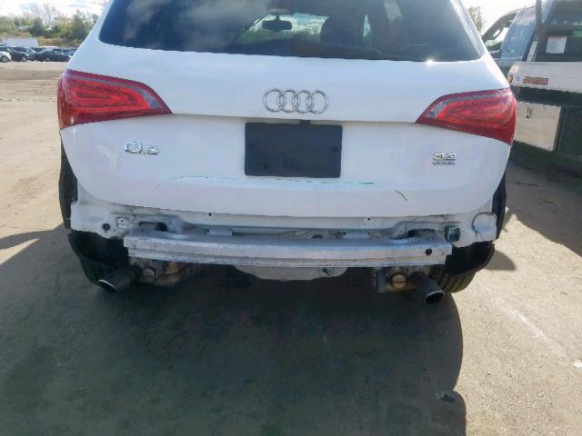 WA1KK78R79A025364 - 2009 AUDI Q5 3.2 WHITE photo 9