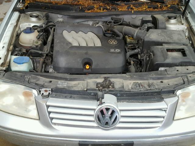 3VWRK69M54M079305 - 2004 VOLKSWAGEN JETTA GL SILVER photo 7