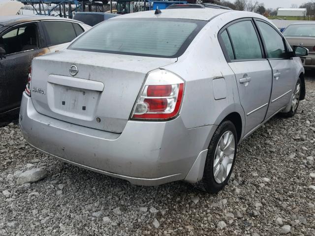 3N1AB61E08L659872 - 2008 NISSAN SENTRA 2.0 SILVER photo 4