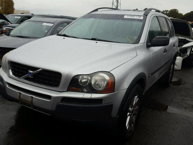 YV1CZ91H541056876 - 2004 VOLVO XC90 T6 SILVER photo 2