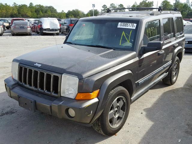 1J8HH48N66C226563 - 2006 JEEP COMMANDER ნაცრისფერი ფოტო 2