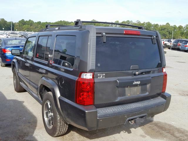 1J8HH48N66C226563 - 2006 JEEP COMMANDER ნაცრისფერი ფოტო 3