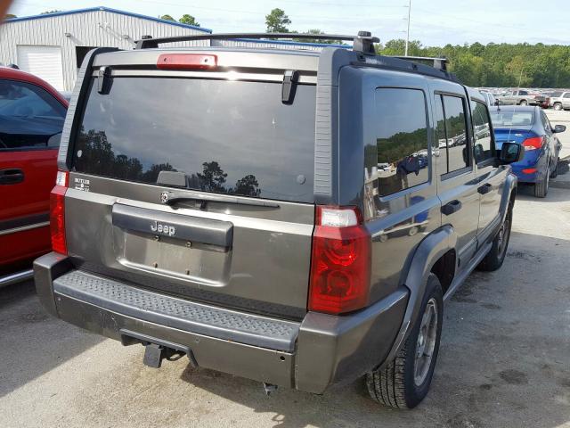 1J8HH48N66C226563 - 2006 JEEP COMMANDER ნაცრისფერი ფოტო 4