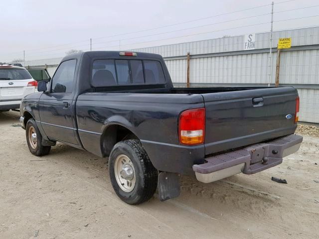 1FTCR10A1VTA84157 - 1997 FORD RANGER BLACK photo 3