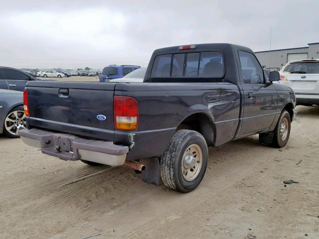 1FTCR10A1VTA84157 - 1997 FORD RANGER BLACK photo 4