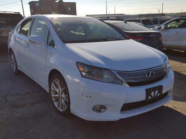 JTHBB1BA2A2029759 - 2010 LEXUS HS 250H WHITE photo 1